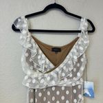 Majorelle NWT  Bandit Off the Shoulder Mini Dress White Medium Photo 4