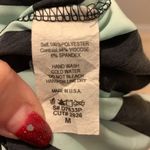 Coveted Clothing  chevron print strapless summer dress blue black Photo 7