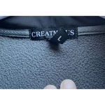 Creatmo US Woman’s Large Grey Long Sleeve Hooded Full Zip‎ Jacket Fleece Lined Gray Photo 2