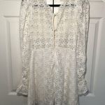 For Love & Lemons White Long Sleeve Charmaine Mini Dress Size M Photo 5