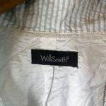 Willi Smith Striped Full Zip Hooded Lightweight Jacket Size Medium Photo 7