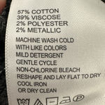 Tommy Bahama | Large | Pickford Lurex Charcoal Silver Stripe Boatneck Sweater Photo 6