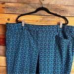 Lane Bryant Turquoise And Navy Dress Crops Size 20 Photo 2