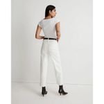 Madewell Womens The Perfect Vintage Wide-Leg Crop Jean Stretch Tile White 23P Photo 1