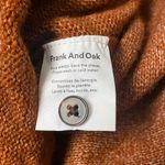 Frank And Oak The Midi Sweater Wrap Skirt In Tortoise Brown Large Dark Academia Photo 3