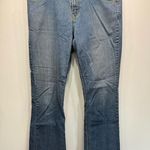 Levi's Levi’s Stretch Low Rise Boot Cut Classic 5 Pocket Blue Denim Jeans Size 14L Photo 4