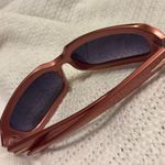 ASOS Pink Rectangular Sunglasses Photo 3