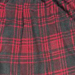 Eye Candy Red and Black Plaid Long Sleeve Crop Top and Skirt Set Size XS Photo 4
