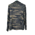 Tahari  size XS lightweight camo‎ pullover sweatshirt cowl neck Photo 1