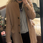 Uniqlo Women's Camel Trench Coat Photo 0