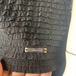 Calvin Klein  Black Textured Striped Shirt Size Medium Photo 2