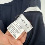 After Six Strapless Topstitched Corset Satin Maxi Dress With Draped Skirt Size 8 Photo 5