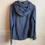 Athleta Iron Blue Heather Sentry Hoodie Sweatshirt Photo 1