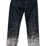 Beyond Yoga  Alloy Ombre‎ High Waisted Midi Leggings Black Gold Size Small Photo 0