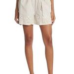 Johnny Was Women’s Ciana Embroidered High Waist Stripe Paper Bag Short size XS Photo 0