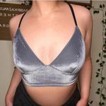 Victoria's Secret Victoria’s Secret Sparkly Crushed Velvet Bralette/ Cropped Tank Top Photo 2