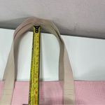 Ralph Lauren Vintage Polo Sport  Baby Pink Canvas Large Tote City Gym School  Bag Photo 2