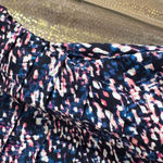 Calvin Klein Blue Black Starry Night Starburst Pattern One Piece Swimsuit Size 1 Photo 4