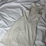 Lululemon  Ribbed Soft Stream Slim Fit Tank Dress Bone Photo 2