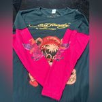 Ed Hardy  Vintage Graphic long sleeved Tee Death Before Dishonor no sz see pics Photo 5