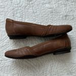 Clarks  Women's Sara Erin Ballet Flat - Tan Leather Size 7 Photo 2