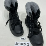 Womans Black Faux Leather Photo 0