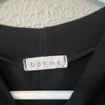 Bohme  Black Long Sleeve Top Photo 2