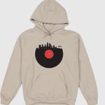 Popkiller Record Print Hoodie Photo 0