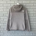 The North Face Retro Denali Hooded Fleece Jacket Light Grey Size XS Photo 4