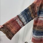 PAPILLON Striped MULTI COLOR Knit Sweater Red Size L Photo 4