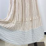 $605 NWOT SEE BY CHLOÉ Floral Stripe Maxi Skirt Size 38 Multicolor Elastic waist Photo 5