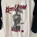 Keith Urban 2018 Graffiti U Ban Tour Baseball T Shirt Black White Red L Size L Photo 1