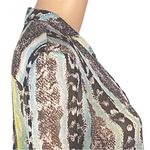 Diane Von Furstenberg  Silk Gilmore style blouse in Oasis Snake Print Size 4 EUC Photo 4