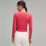 Lululemon long-sleeve red / pink top shirt size 6 Photo 1
