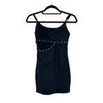 superdown  Kelly Cut Out Dress Black Mini Grommet Size Small‎ Photo 2