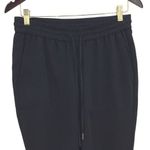 Ann Taylor ‎ Womens Polyester Drawstring Cropped Jogger Pants Black Size SP Photo 1