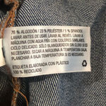 Wild Fable Womens Button up Fitted Plain Black Mini Denim Dress Size Medium Photo 3