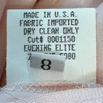 Vintage DEBORAH BOHANDY Evening Elite Pink Metallic Skirt and Jacket Suit Sz 8 Photo 8