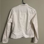 Ralph Lauren  Polo Golf Full Zip White Jacket Womens Size Large Cotton Light Photo 1