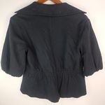 White House | Black Market WHBM S Black Knit Bolero Jacket Blazer Photo 8