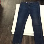 Juicy Couture Skinny Leggings M Y2K Classic Preppy Denim Winter School Boho Photo 1