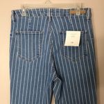 Cello striped high rise skinny flare denim belll bottom jeans size 31 Photo 8