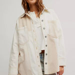 Free People We The Free Ivory Mountain Roads Shirt Photo 0