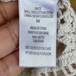 Vince  Creme Crochet Lace Boho Sun Dress M Photo 6