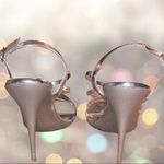 Call it spring  silver strapped heels Photo 5