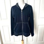Jones New York Sport navy zip up hoodie Photo 9