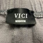 VICI Heather Gray Distressed Lounge Short Shorts w/ Elastic Waist and Pockets- M Photo 8