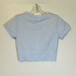 Offline By Aerie Crop Top Women’s Size Small P Lined Light Blue Stretch Seamless Photo 1