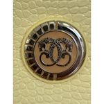 Sharif‎ 1827 Designed in New York Double Jaguar Logo Yellow Leather Wristlet Photo 2
