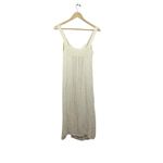 Anthropologie NWOT By Women’s Crochet Midi Dress in Ivory Size M Photo 13